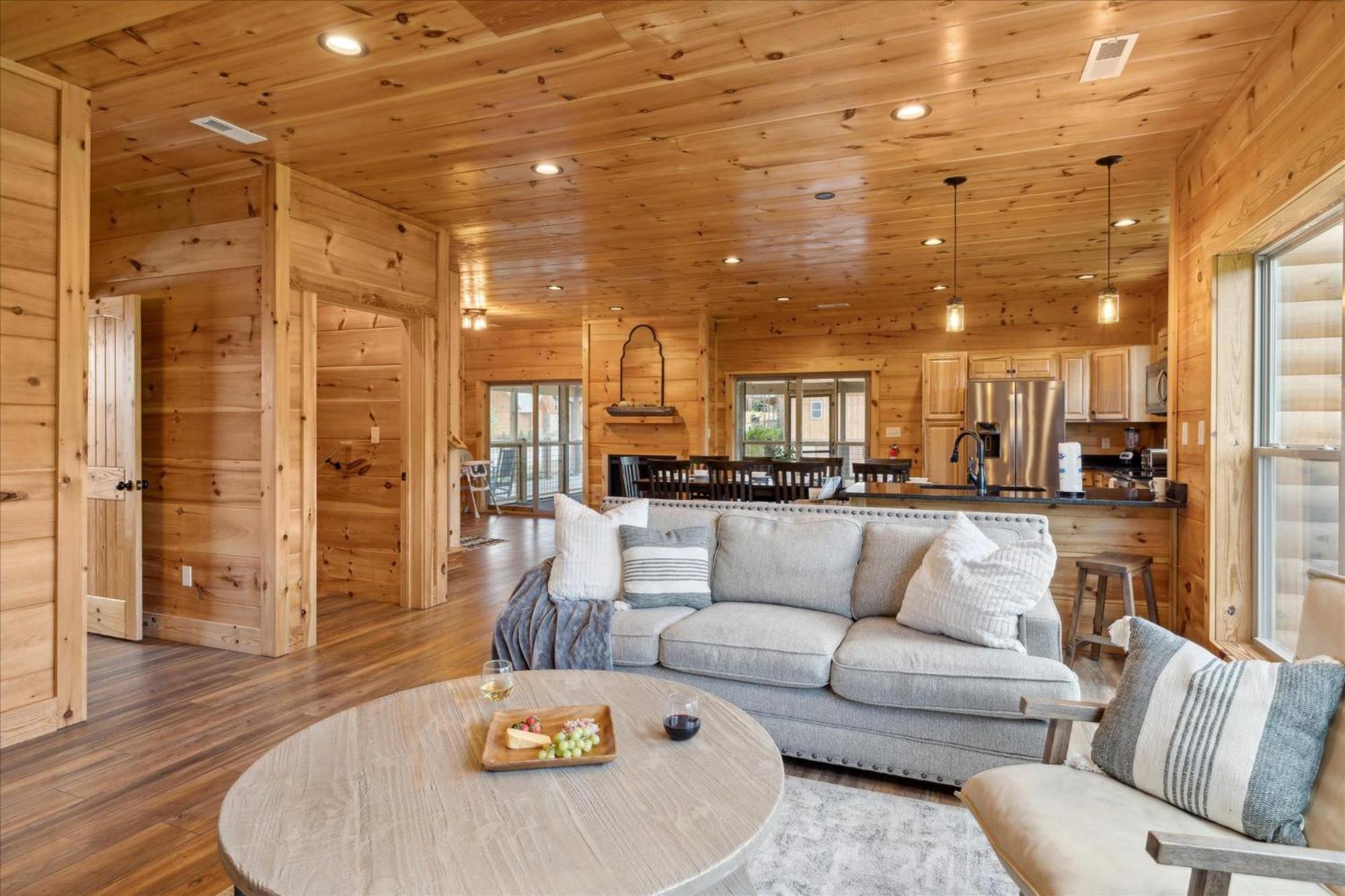 Eaglebend Cabin 세비어빌 외부 사진