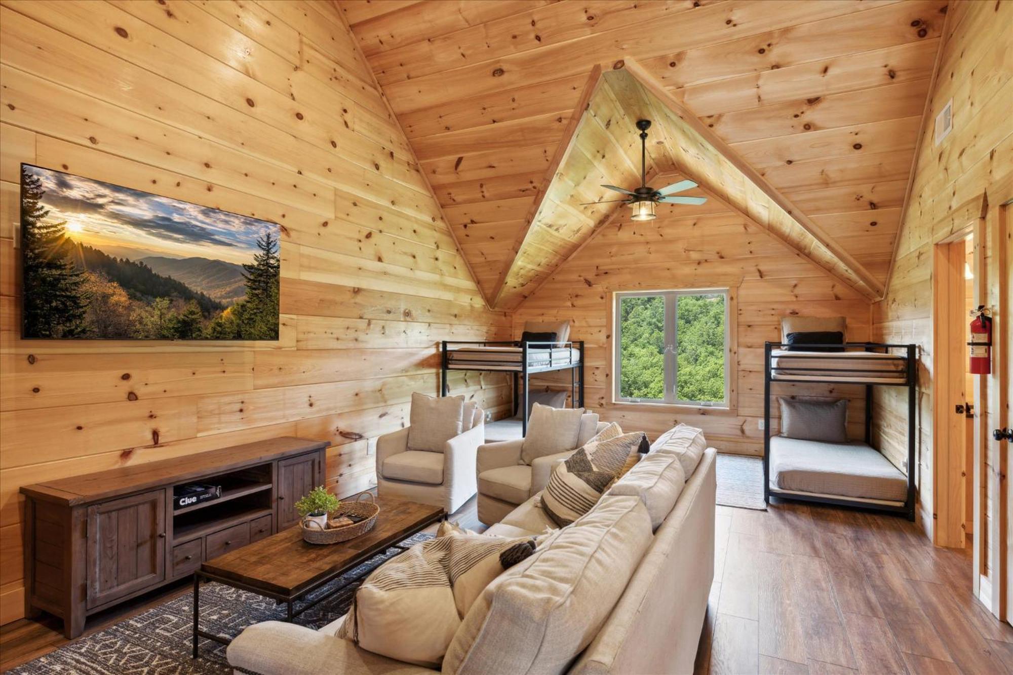 Eaglebend Cabin 세비어빌 외부 사진