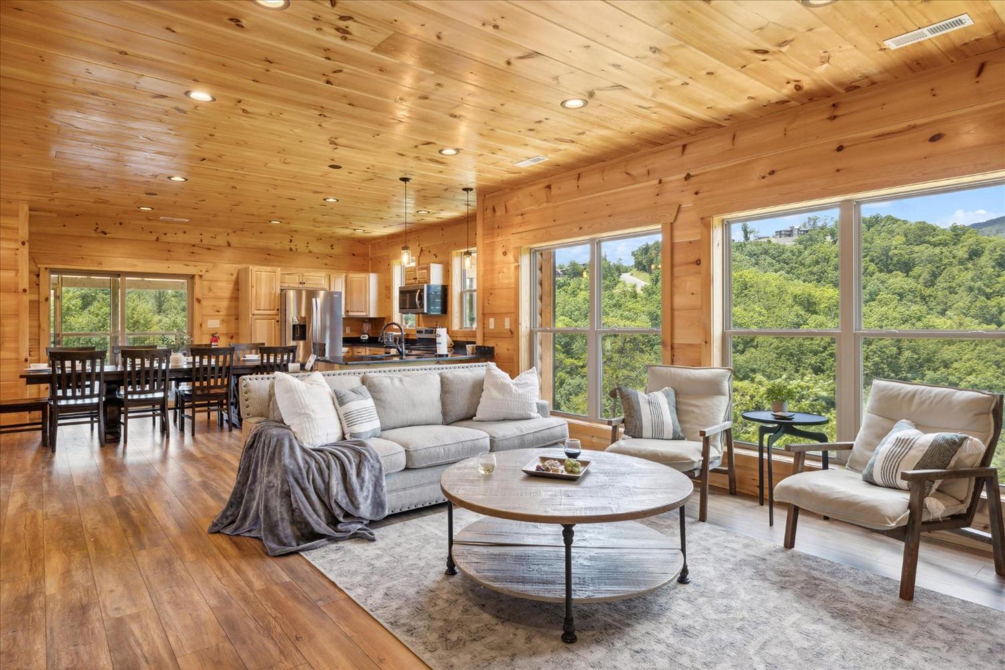 Eaglebend Cabin 세비어빌 외부 사진