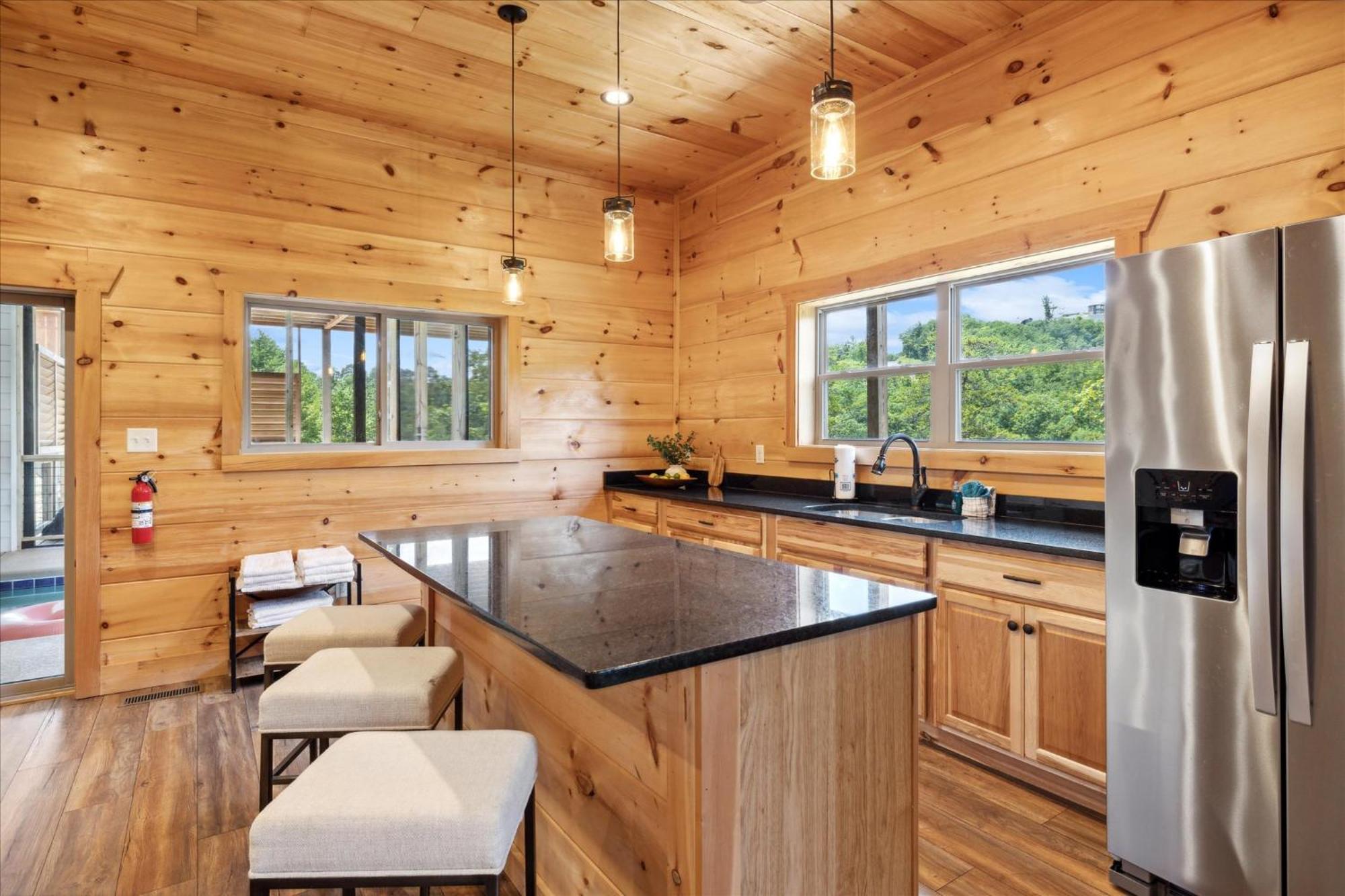 Eaglebend Cabin 세비어빌 외부 사진